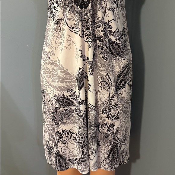 Elegant Cristina Love Floral Print Dress - Size Large - Picture 3 of 6